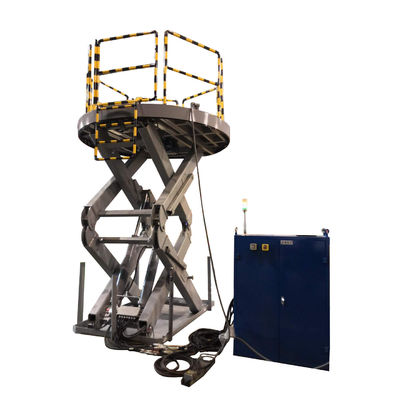 6000 kg Capacidade Europa Padrão CE EN1570-1 Plataforma de elevação de tesoura hidráulica com mangueira