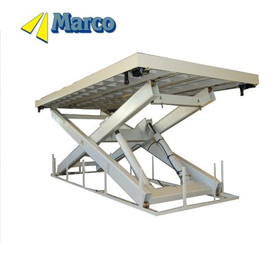 Marco Customsized plataforma de elevação de tesoura hidráulica de elevação de 5000mm Alto 1100mm
