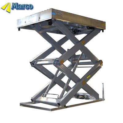 900 mm Alto próximo Marco vertical elevador de tesoura hidráulica plataforma de trabalho para estacionário